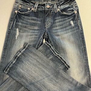 Miss Me Blue Boot Cut Jeans